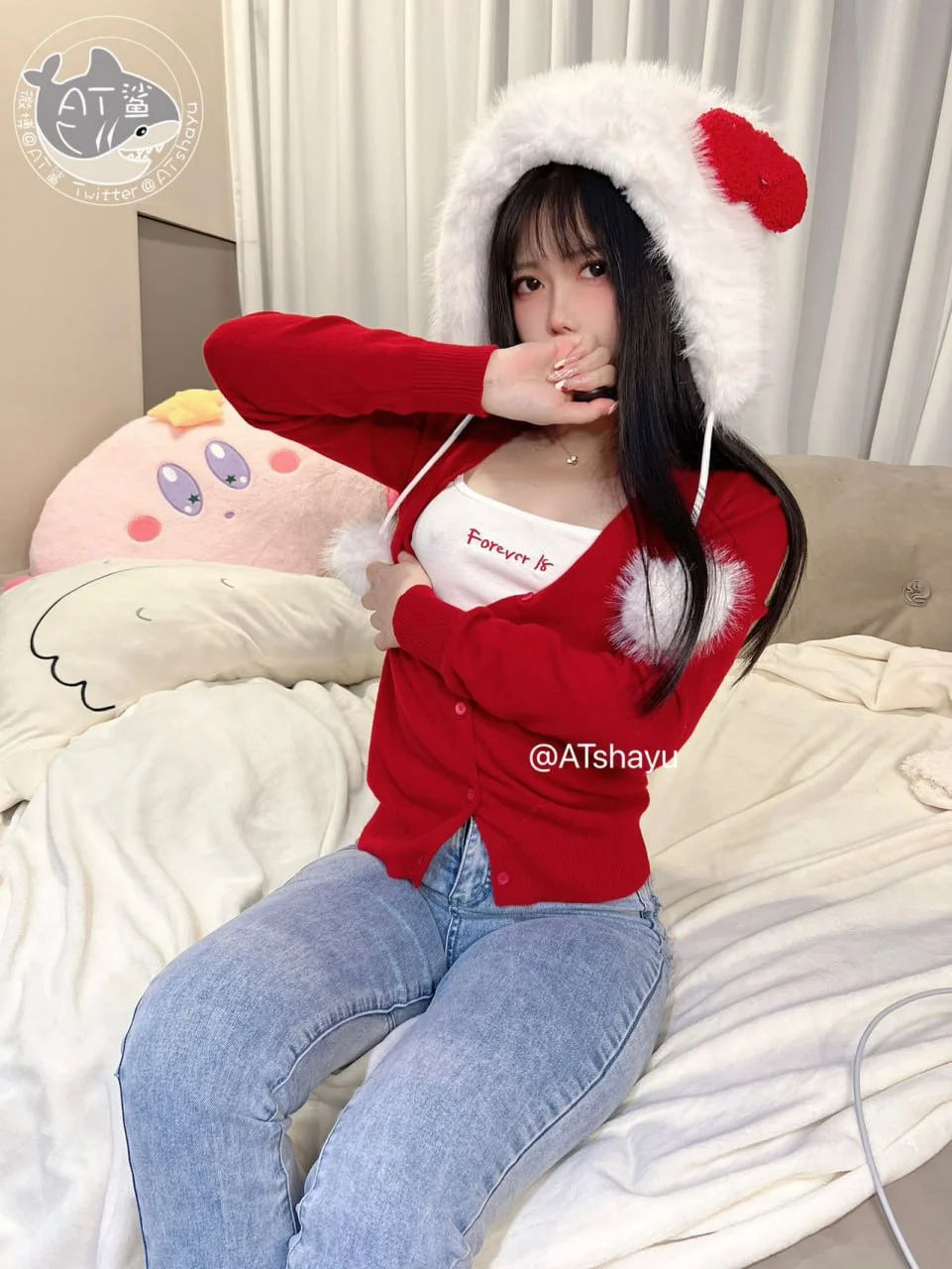 AT鲨 - 圣诞女友 [98P,2V-34MB] tg@simisebaisi 【丝足阁】003.webp